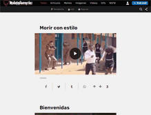 Tablet Screenshot of malainfluencia.com